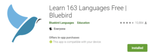 Bluebird screenshot
