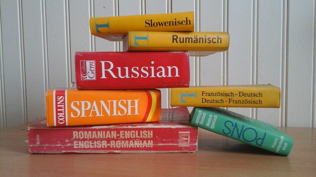 Dictionaries of various languages.