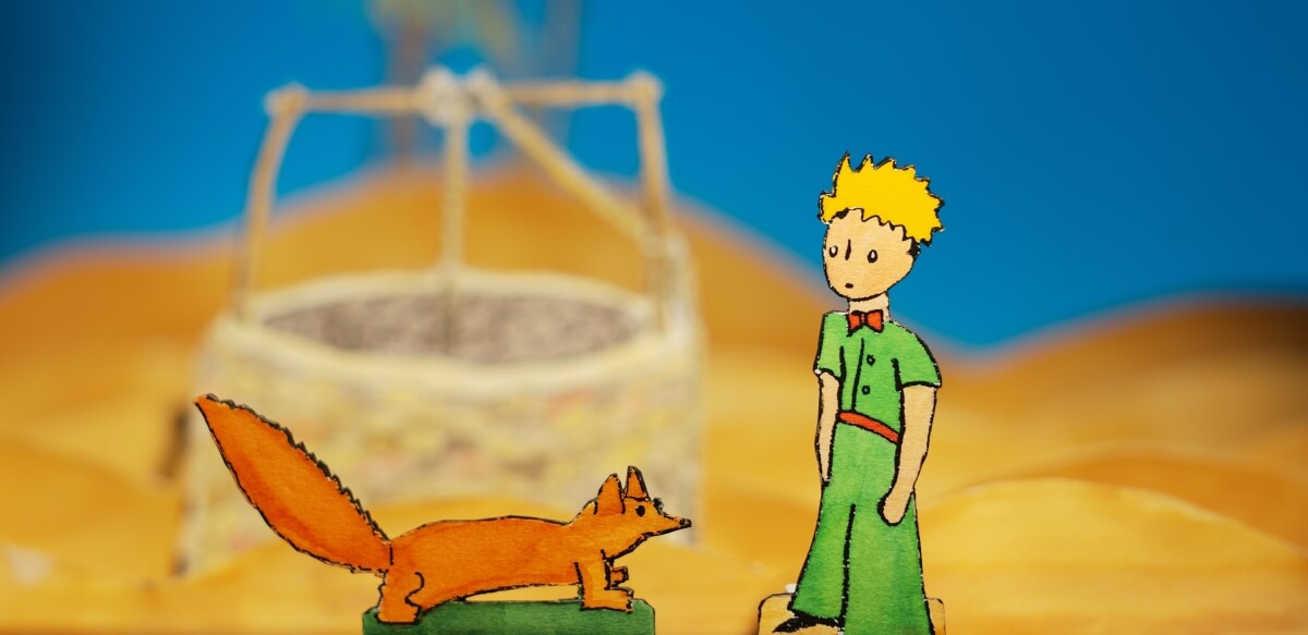 Illustration of The Little Prince.