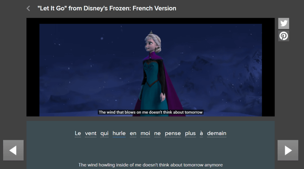Frozen movie screenshot.